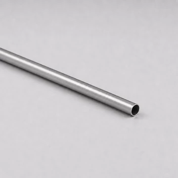 Szálcsiszolt rozsdamentes korlátpálca Ø12,7 mm – vízszintes pálcás korláthoz